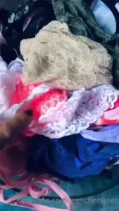 Welcome to the pre-season panty bowl guess how many panties are