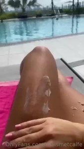 It s not right me rubbing cream all over myself i need you to do it