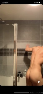 Just cleaning the shower big opportunity because of my lack of