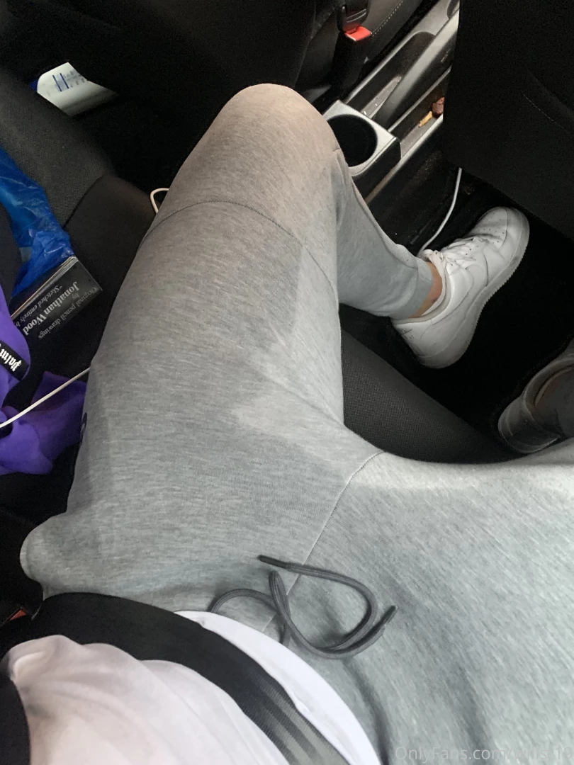 Soaked who likes grey joggers 
