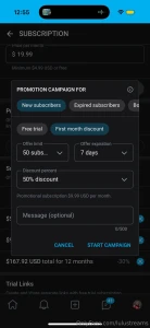 My paid page is 50 off for the next 50 subs don t miss out i post