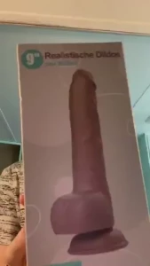 Toy review realistic dildo help me name it part 1 2 finally a