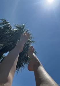 Toes to the sky but check your dms to see what s on the other side of part 1