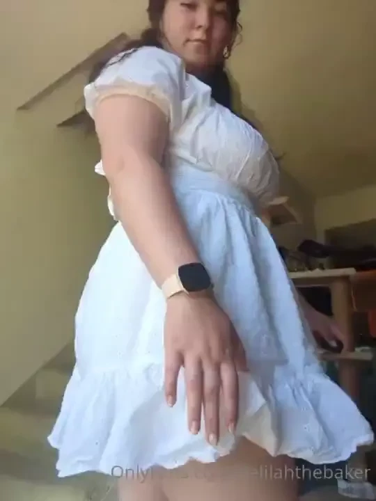 Didn t wear anything under this dress when i went out 