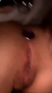 I decided to try my biggest butt plug last night ouchy but good ouchy