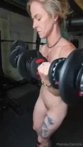Your muscle mistress reminds you to not be a douche when hitting