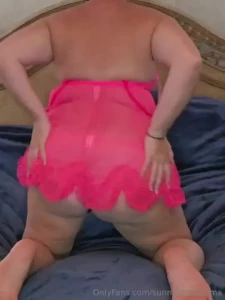 Just some teasing in pink lingerie i feel so sexy wearing it part 2