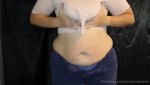 This shirt looks a whole lot better without the bra don t you think