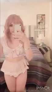 Uh oh i think my skirt might be a little too short what do you think