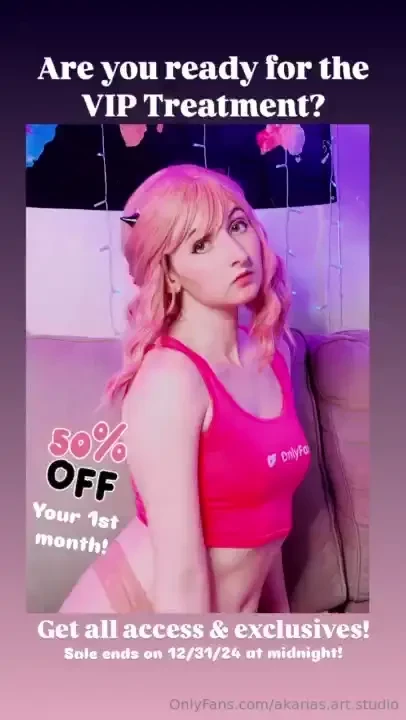 Go get 50 off vip_akarias art studio 