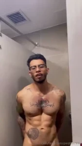Any history in the gym shower