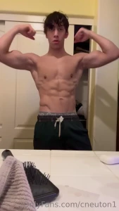 Swining my dick around post-shower