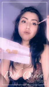 Don t miss my dabs on my vip page with my titties out missthc420svip