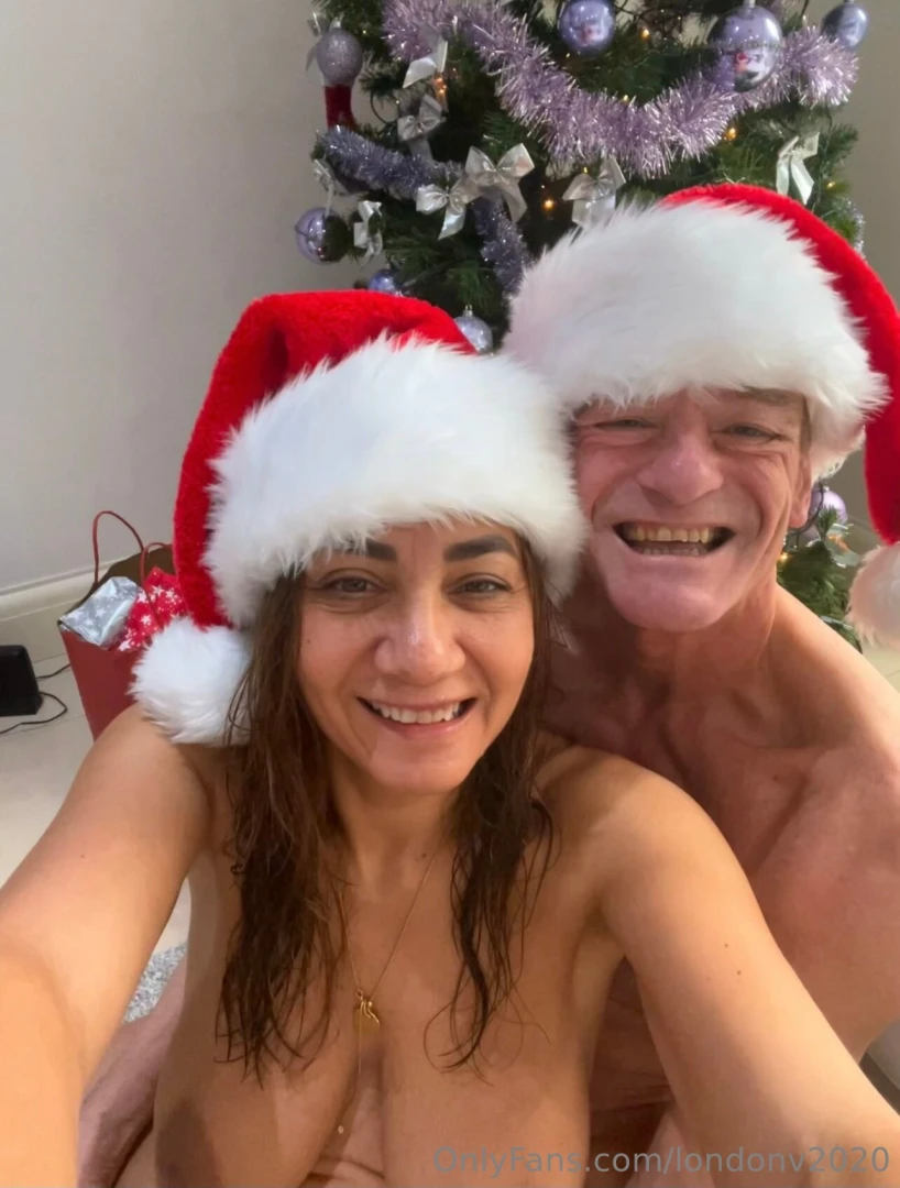 Couple of nude photos of celebrating the holiday season while part 7 