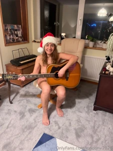 Learning to play an instrument while embracing naturism is a part 3
