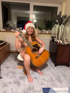 Learning to play an instrument while embracing naturism is a part 4