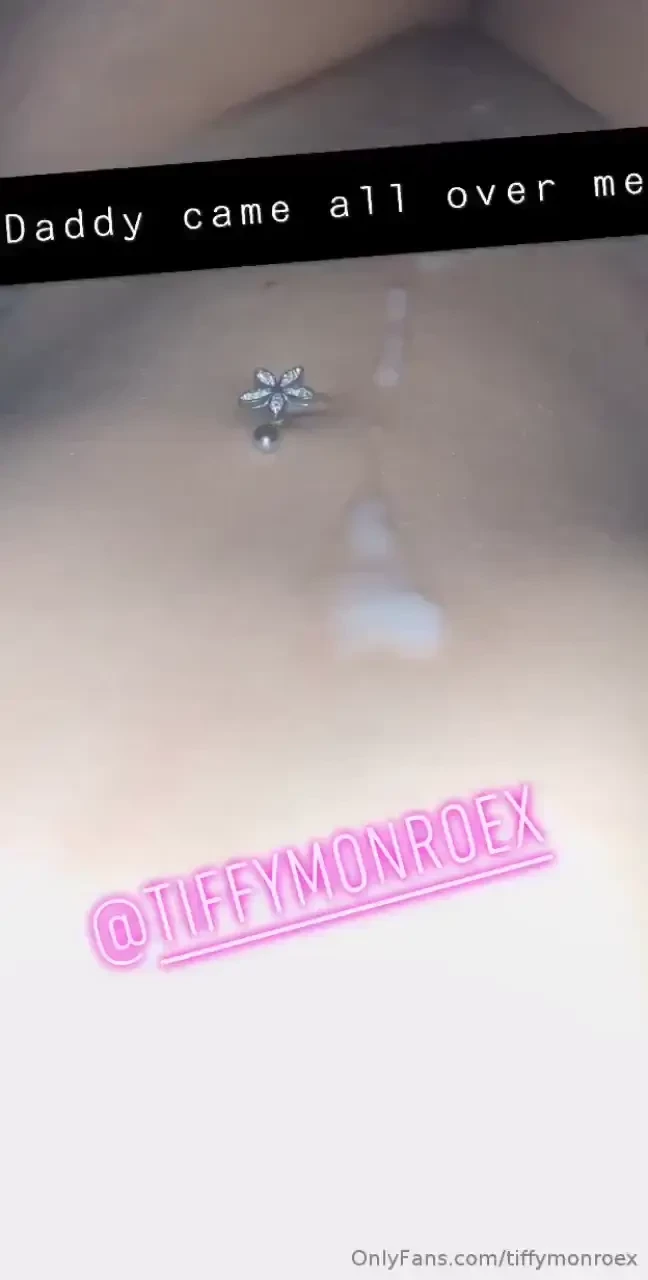 Daddy came so hard it was big 