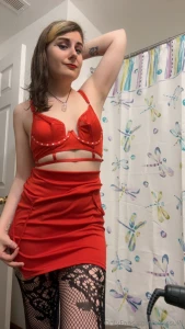 Was trying on the top amp didn t like it with the dress so i made this