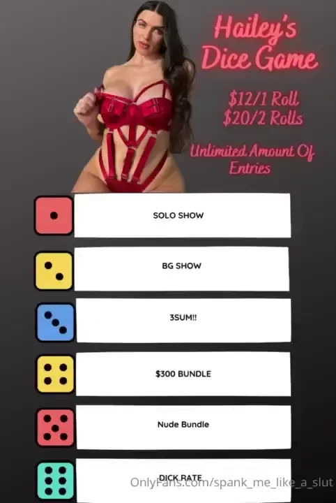 Ready to roll baby 12 1roll 20 2rolls unlimited amount of entries lets 