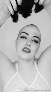 In love with my shaved head and you