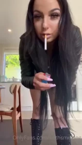 Brand new human ashtray clip available bitches leather jacket and