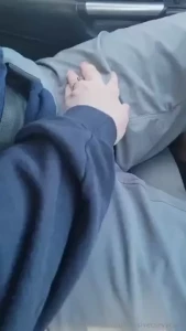 I couldn t wait until we got home because i m such a cock hungry whore