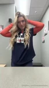 In scrubs today but i m all yours tonight