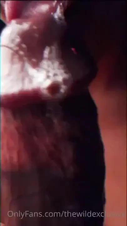Suck that dick don t forget to spit on it then lick it all off after 