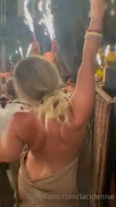 I made friends with the manager he was so kind to send us over a round