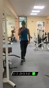 Final session don strength and conditioning to get in the best shape