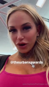 I m crying last night i won my first award today i received another