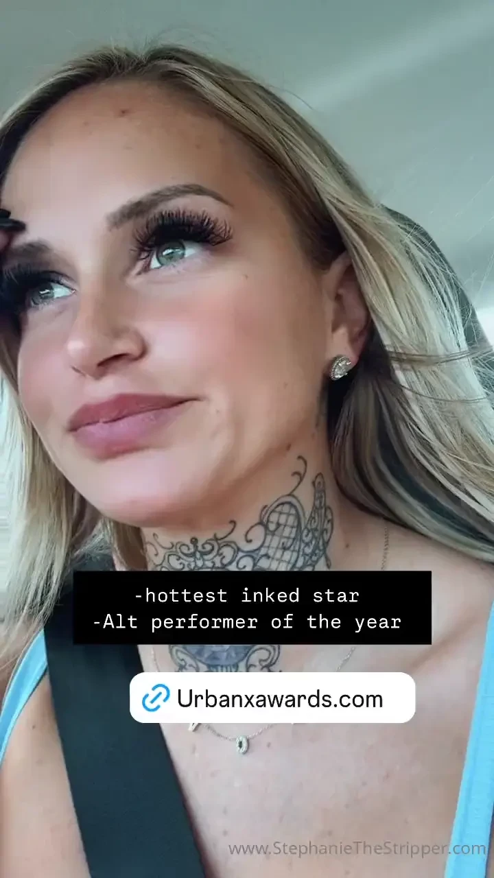 I feel so blessed i was nominated for 3 more awards you can vote for 