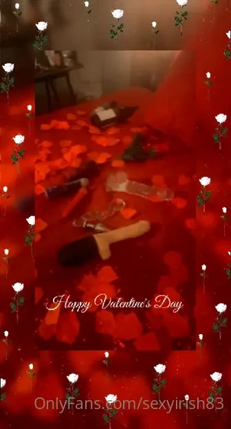 Happy valentine s day i ll have to please myself tonight 