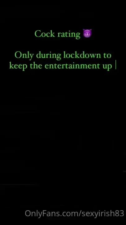 Let s have some fun during lock down 
