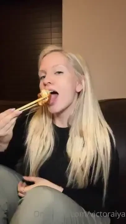 Don t mind me just playing with my food 