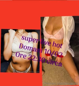 Monello domani ritorno in live hot con la super mercedes_esibix ci sar