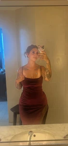 My christmas dress this year are you on the nice or the naughty list