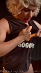 Muscle mommy is just so tired of all the annoying people in her