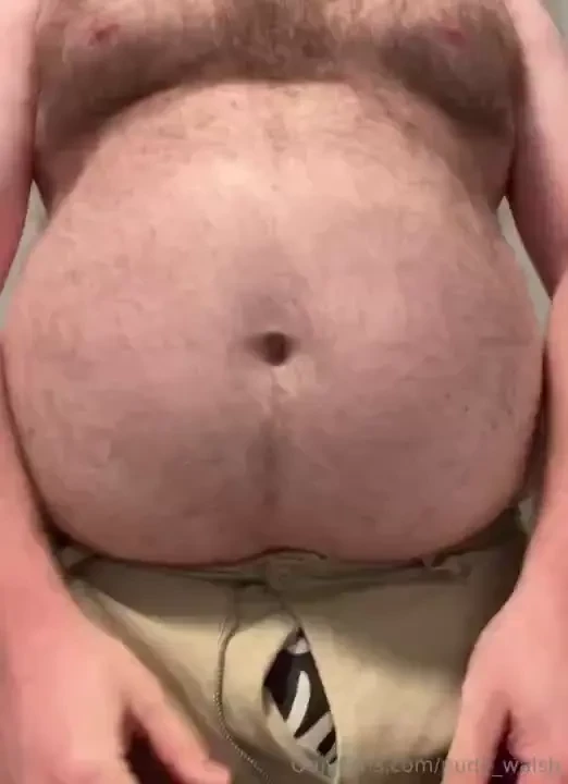 Super stuffed bloated and burpy belly play 