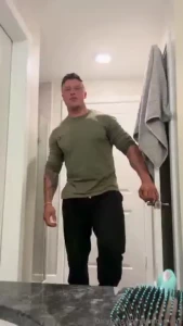 Get ready to break a sweat and see my whole body once we hit the mark