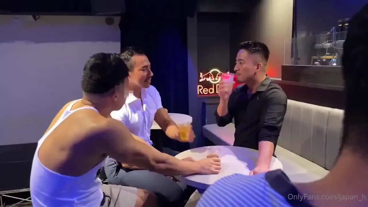 3 a group of people who came to the club picked up the muscular man in 