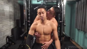 The muscle who was a firefighter felt horny against a man he said