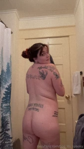 Quick pose before a nice warm shower unfortunately we are being hit