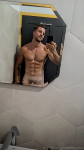 Enjoying the naked mirror shots