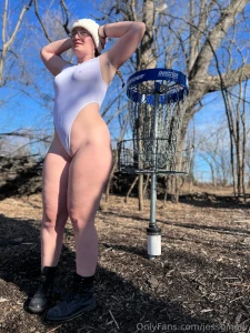 Went disc golfing in this outfit recently since the weather got better part 1