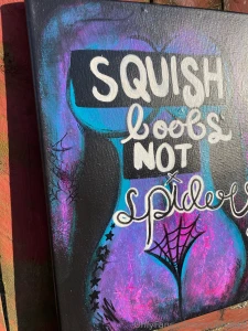 Tit themed artwork two are finished and listed on my website the last