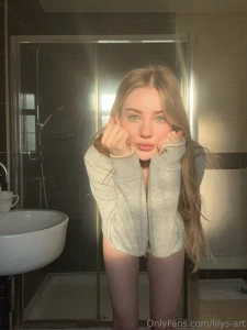 Staying warm this morning even in the shower