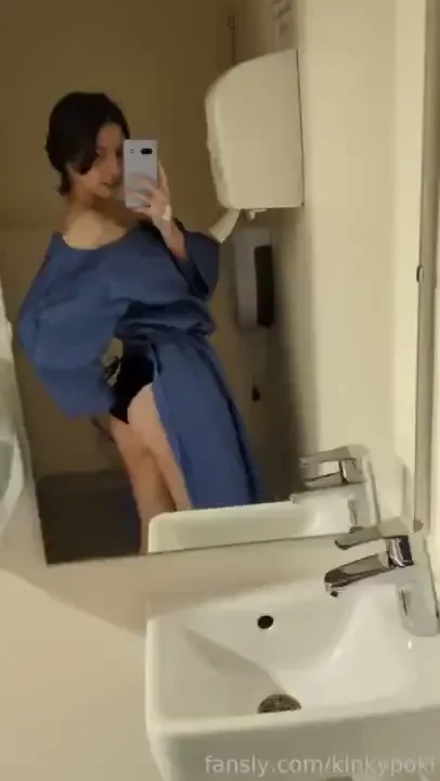 Hiiii here s a strip tease i filmed when taking off my medical gown 