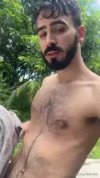 Your hairy boy on the beach part 1 