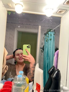 It s self care time i got a new hangers for my tunnels piercing do you